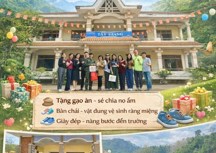 Hành trình yêu thương lại được tiếp nối…