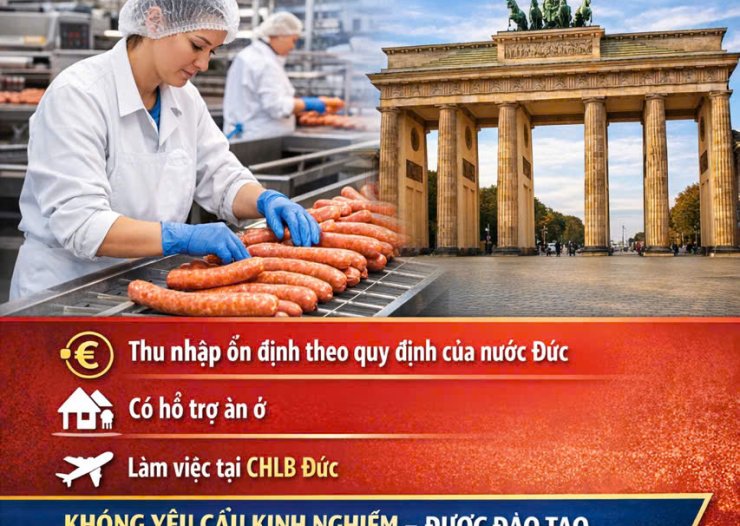 CƠ HỘI TRẢI NGHIỆM – LÀM VIỆC TẠI ĐỨC